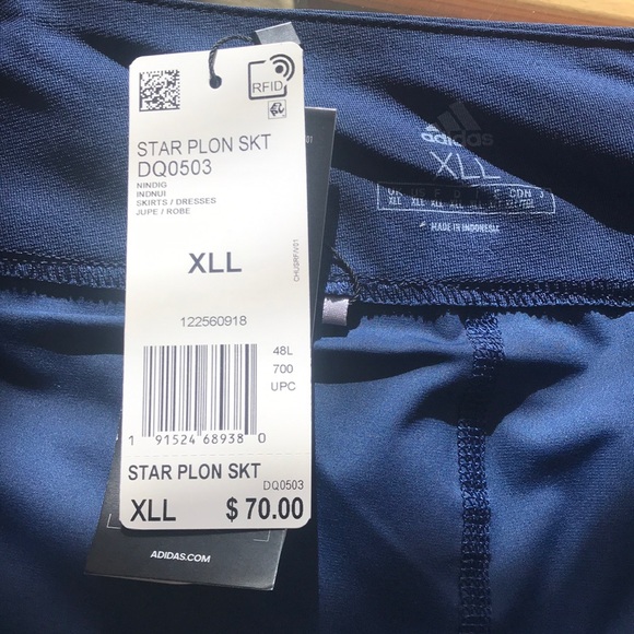 Adidas Golf/Athletic/Athleisure Skort Sz XLL, NWT! - Picture 7 of 9